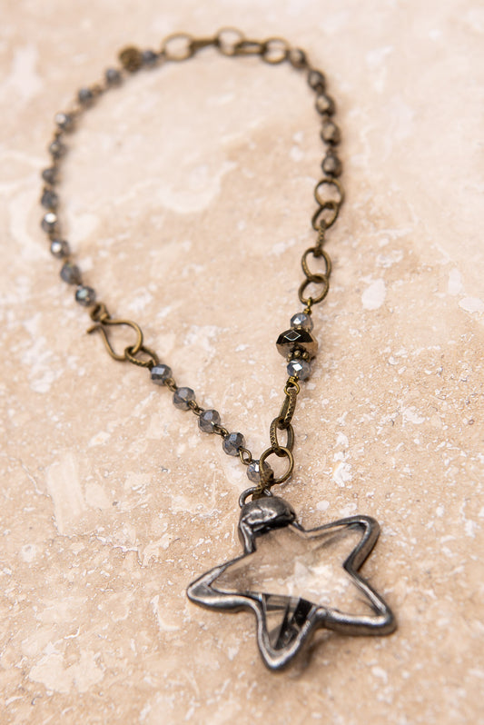 Shooting Star Necklace Short