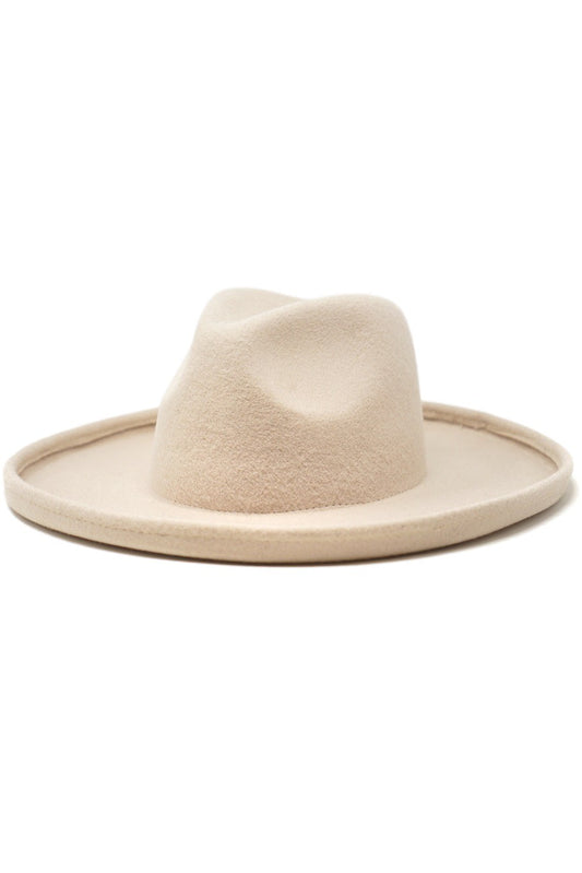 Olive & Pique Owen Pencil Brim Rancher - Beige