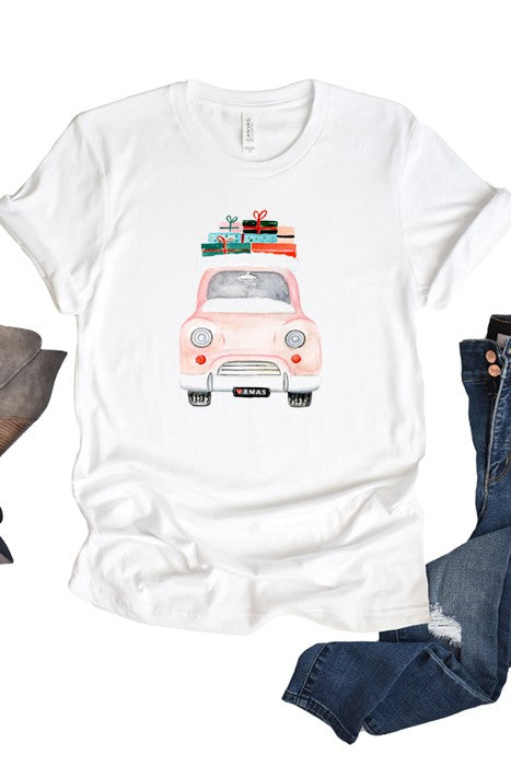 Christmas Car Graphic Tee