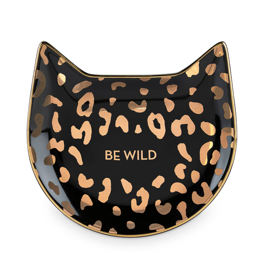 Black Leopard Tea Tray by Pinky Up®