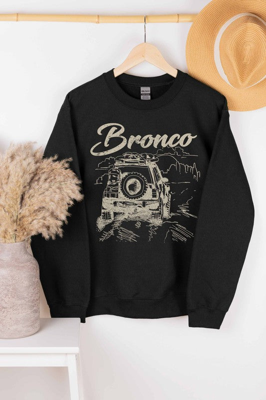 Bronco Road Trip Graphic Sweatshirt