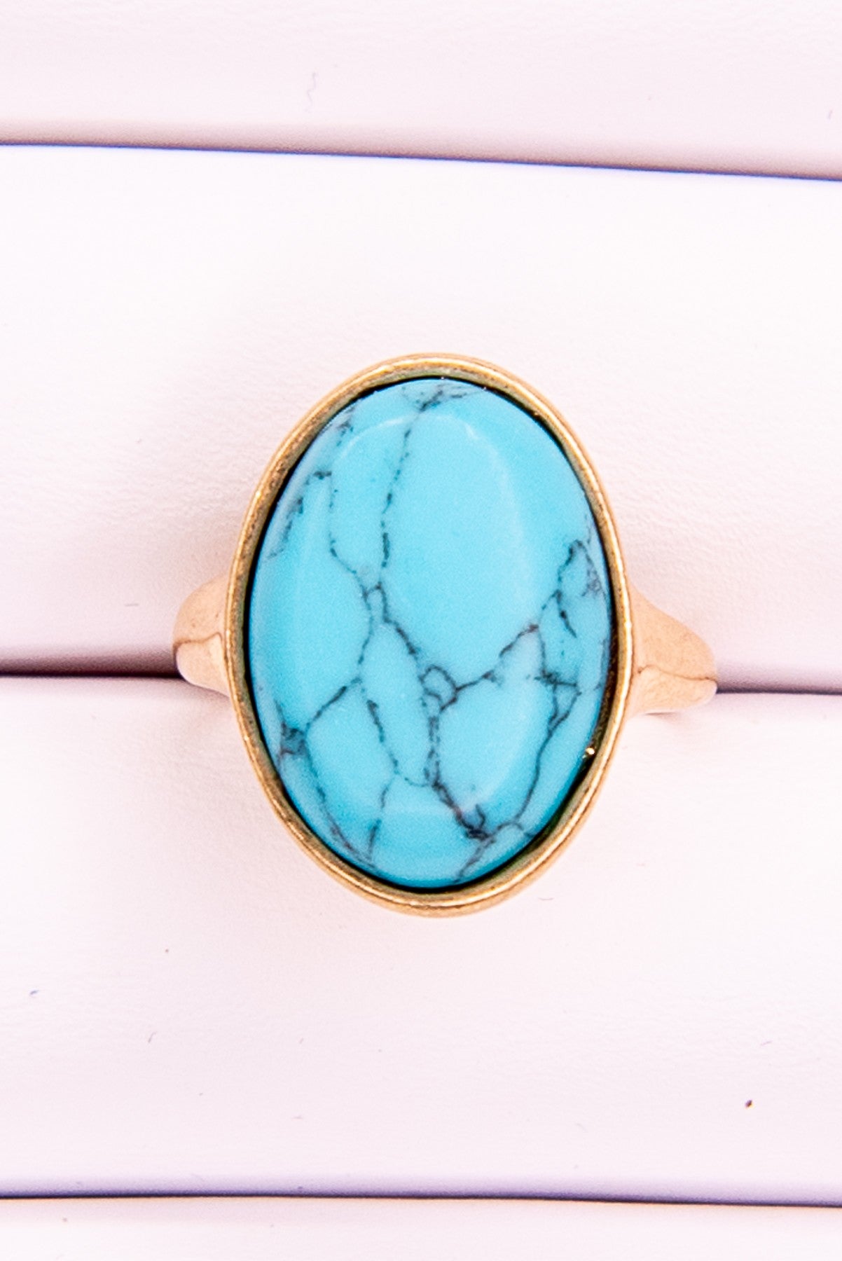 Esme Stone Ring - Turquoise