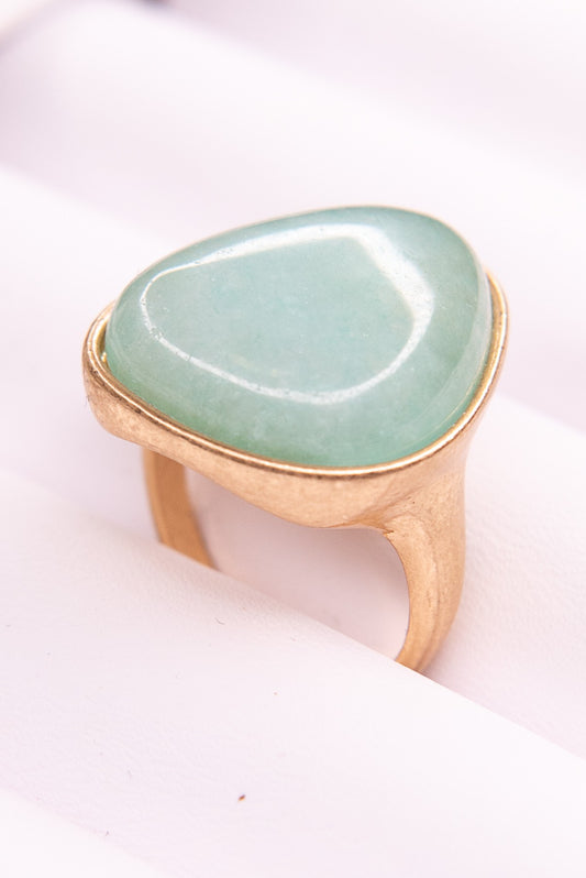 Libby Stone Ring - Amazonite