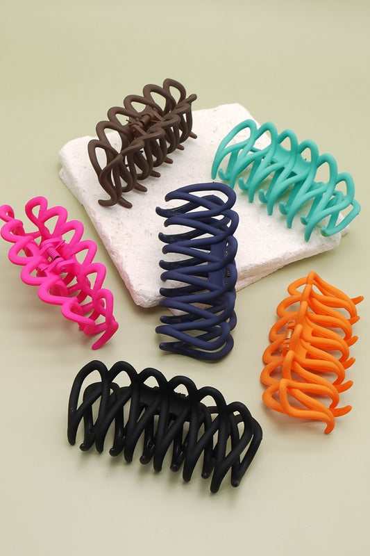 Large French Style Hair Claw Clips