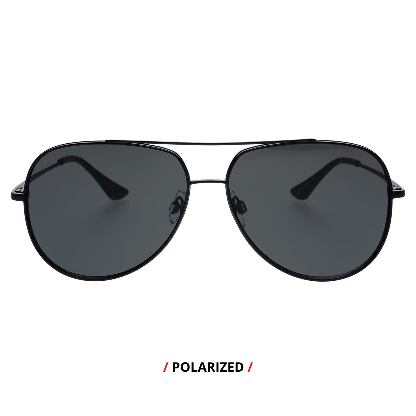 Max Polarized Black Aviator Sunglasses by FREYRS