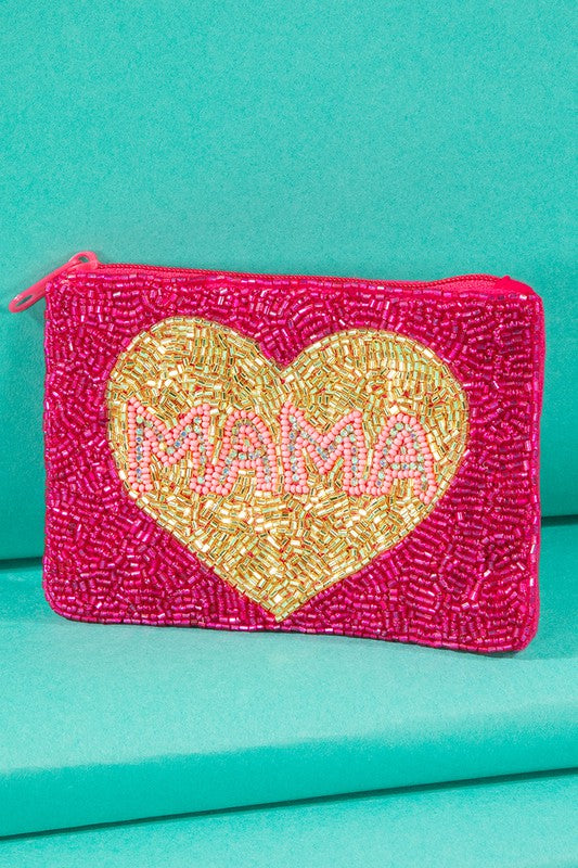 Mama Coin Bag - Fuchsia