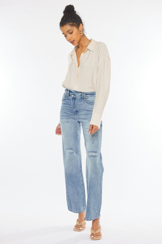 Kan Can 90's Straight Leg Jeans