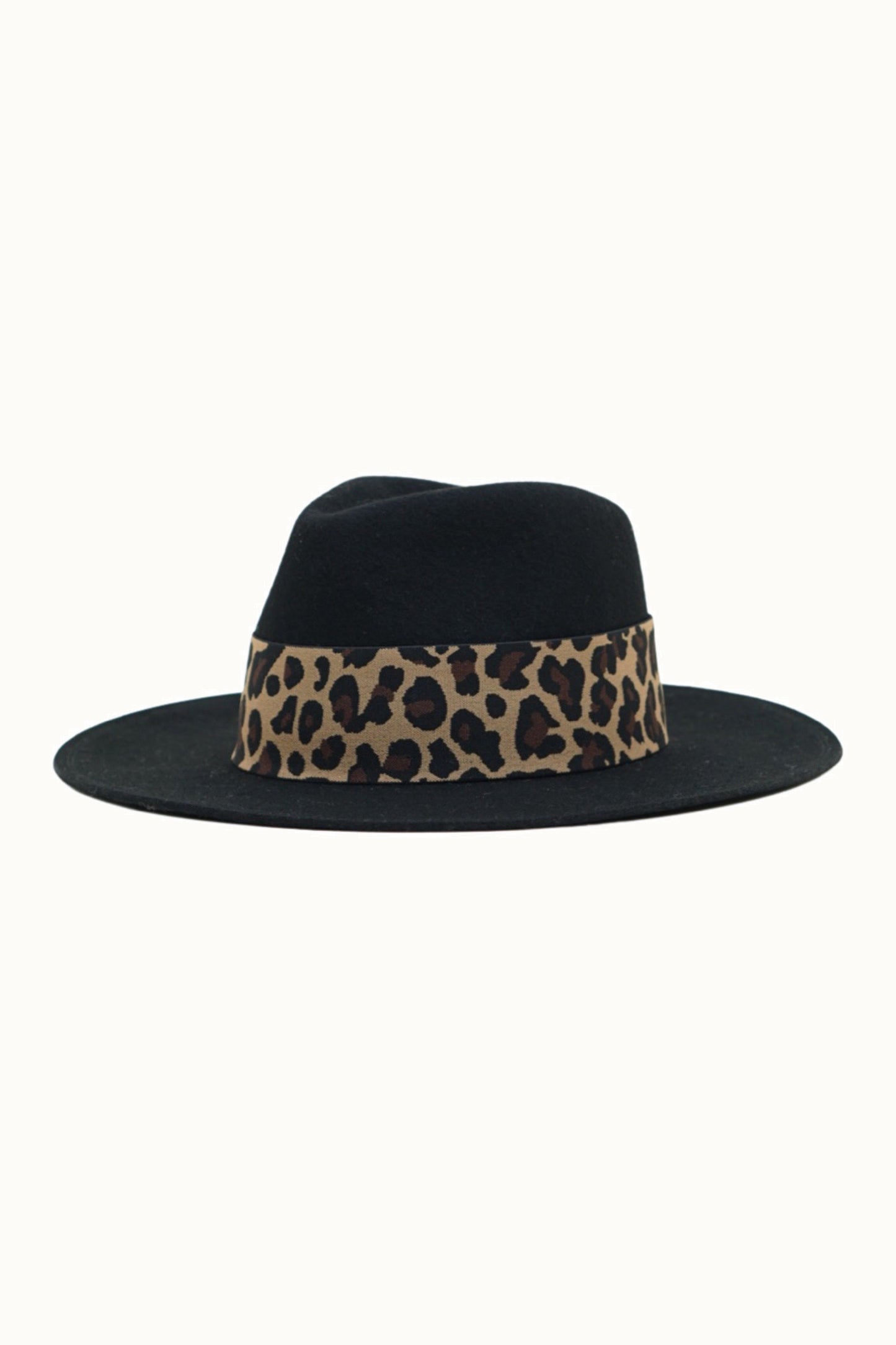 Olive & Pique Wool Felt Rancher Hat - Black