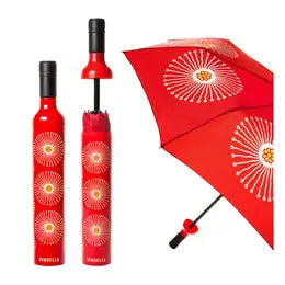 Flora Wine Bottle Umbrella