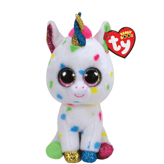 Ty Beanie Boo Harmonie Multi Color Unicorn