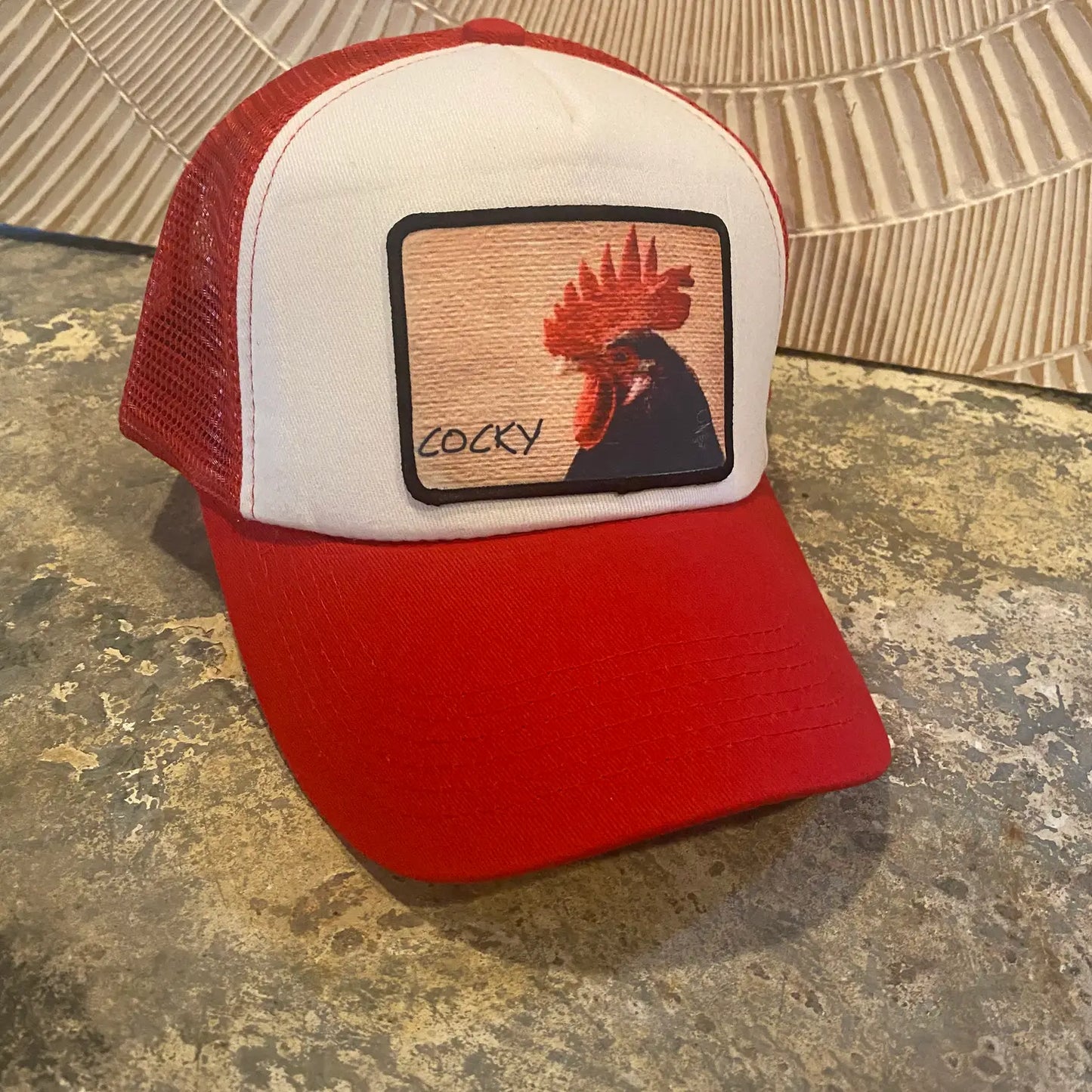 Cocky Rooster Red Hat
