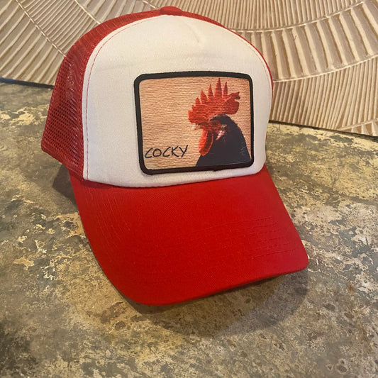 Cocky Rooster Red Hat