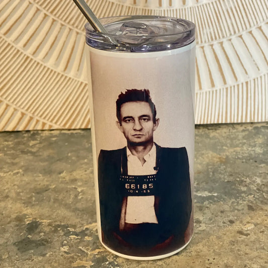 Johnny Cash Tumbler