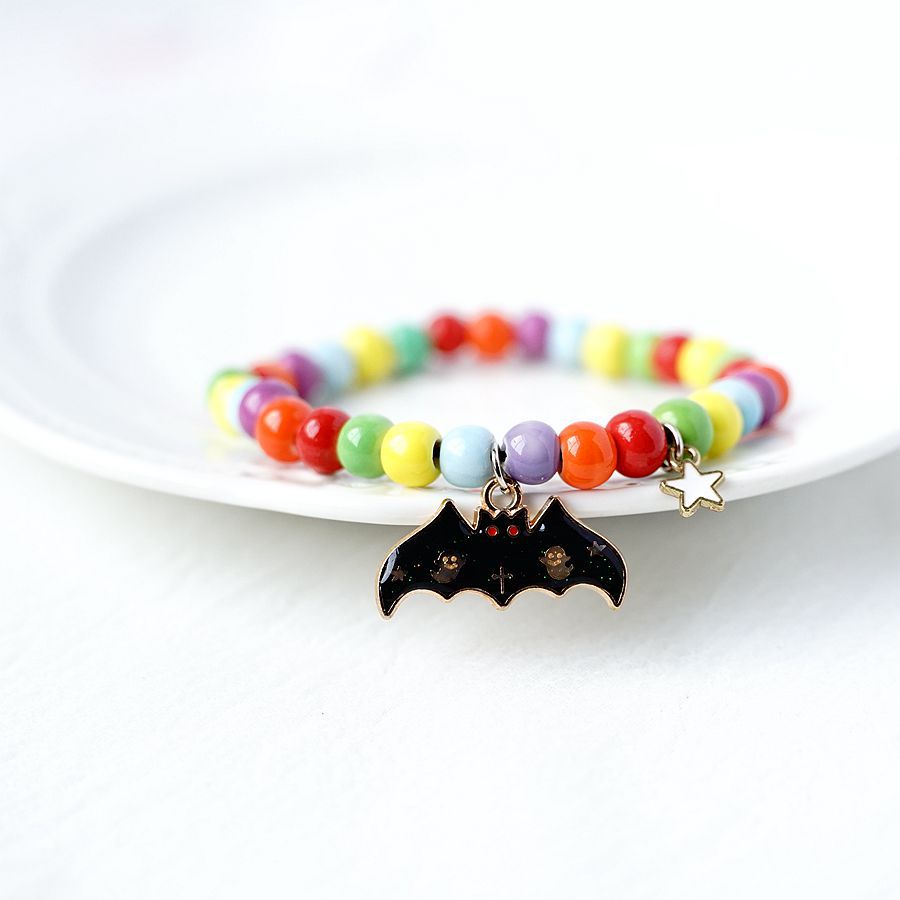 Halloween Colorful Ceramic Bracelet - Bat