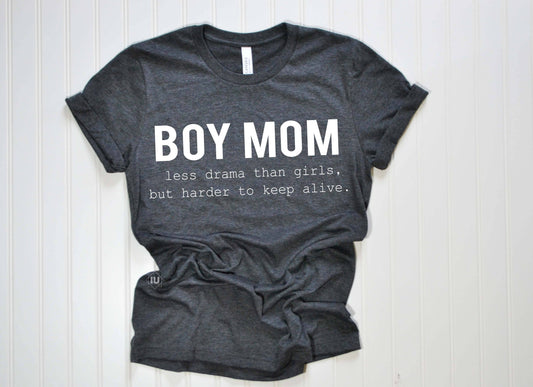 Boy Mom Graphic Tee