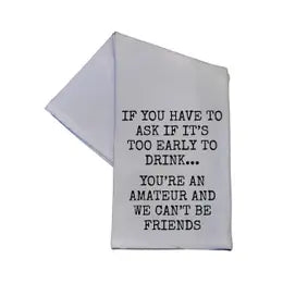 You're An Amateur We Can't Be Friends Hand Towel