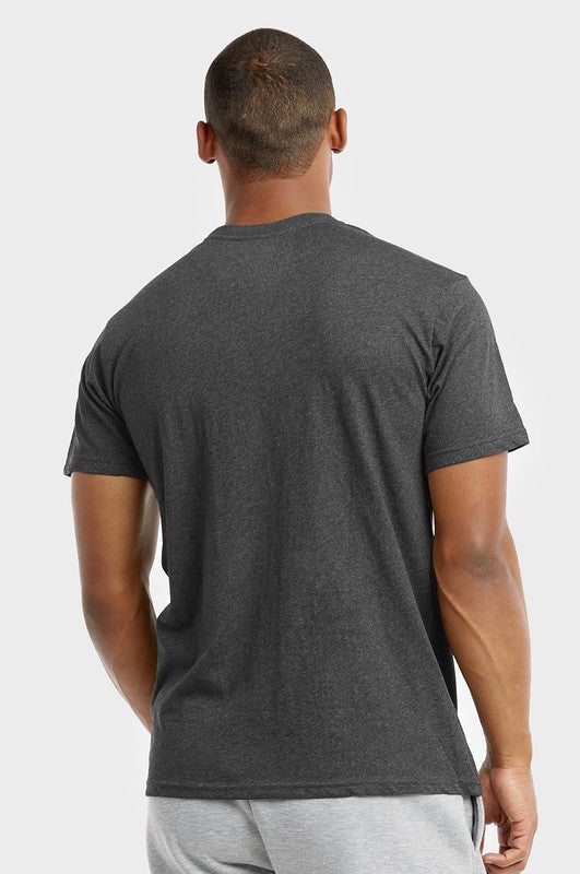 Men's Crew Neck Short Sleeve T-Shirt - Charcoal
