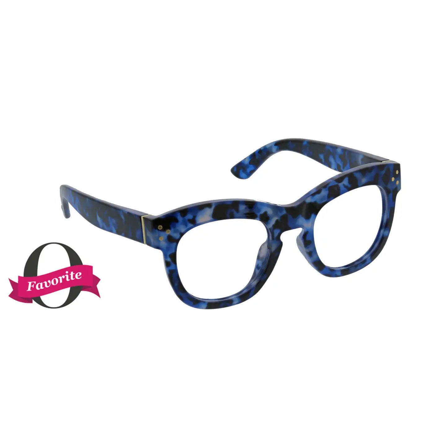 Peepers Bravado Blue Light Reading Glasses - Blue Tortoise