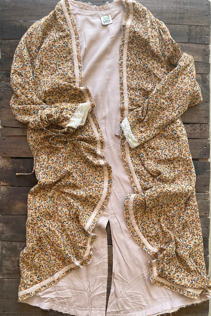 Jaded Gypsy Garden Party Duster - Golden