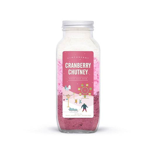 FinchBerry Cranberry Chutney Fizzy Salt Soak