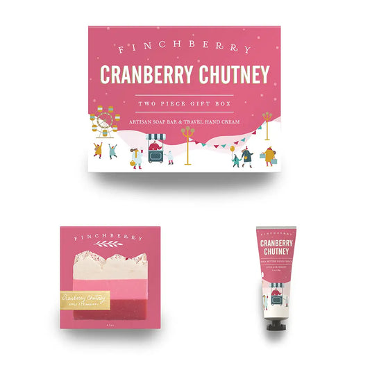 FinchBerry Cranberry Chutney - 2 piece Gift Set