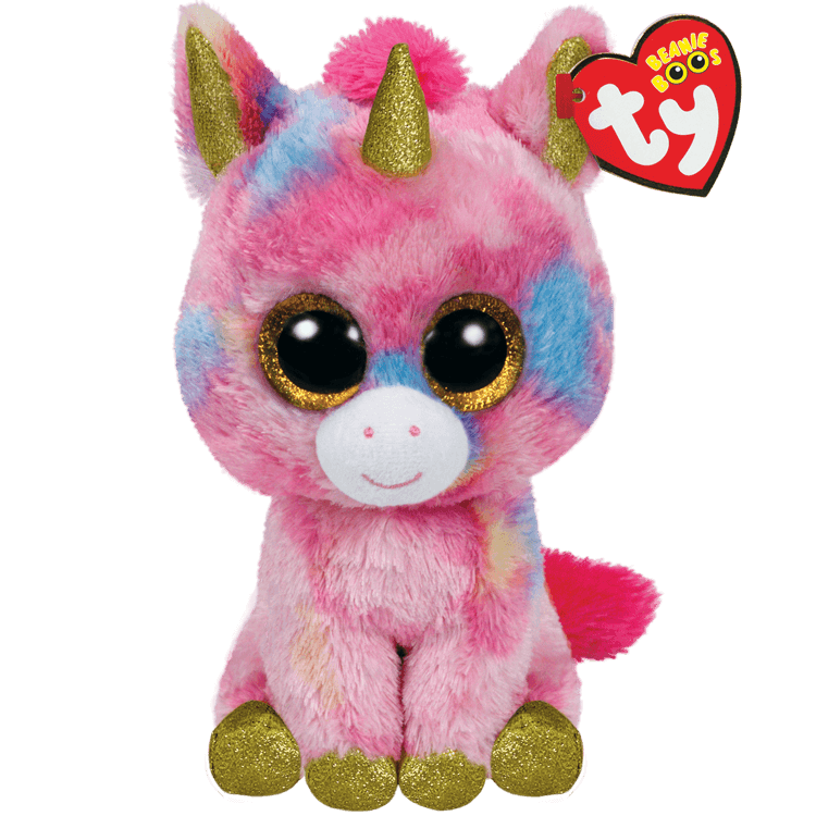 Ty Beanie Boo Fantasia Multicolor Unicorn