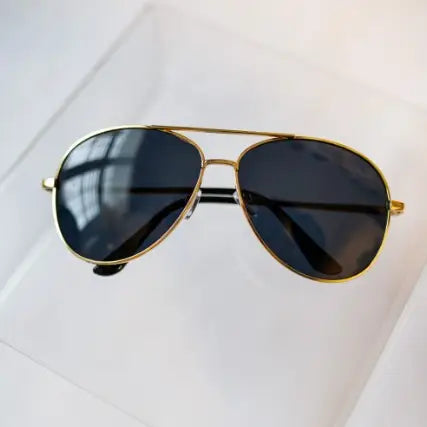 Aviator Gold Sunglasses