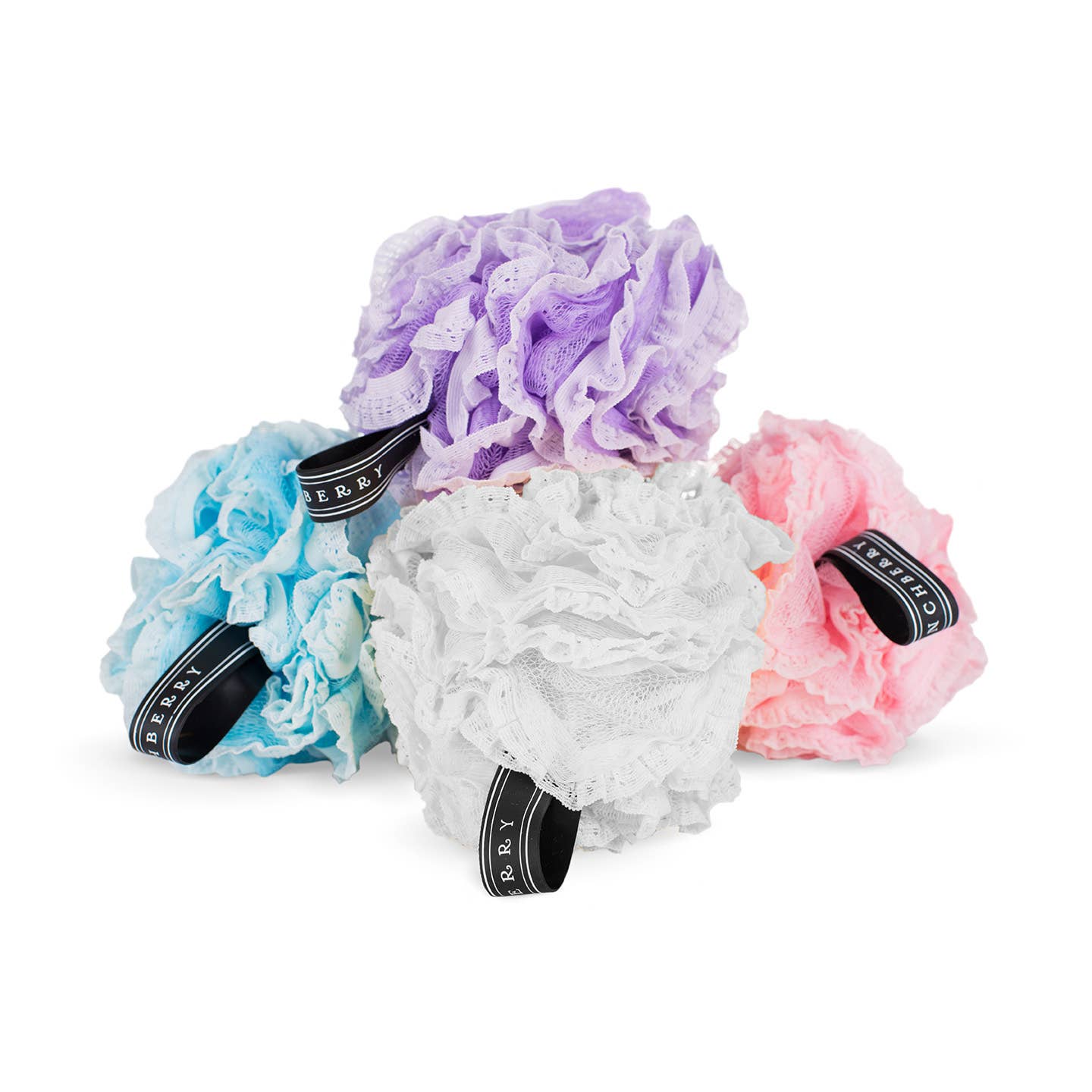 FinchBerry Lacy Loofahs - Pastel