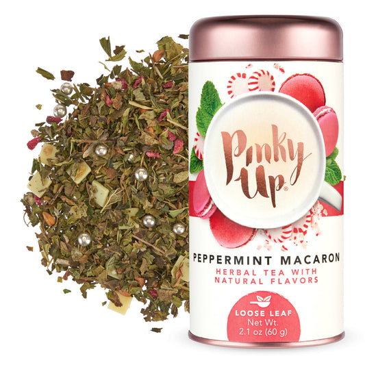Peppermint Macaron Loose Leaf Tea by Pinky Up®