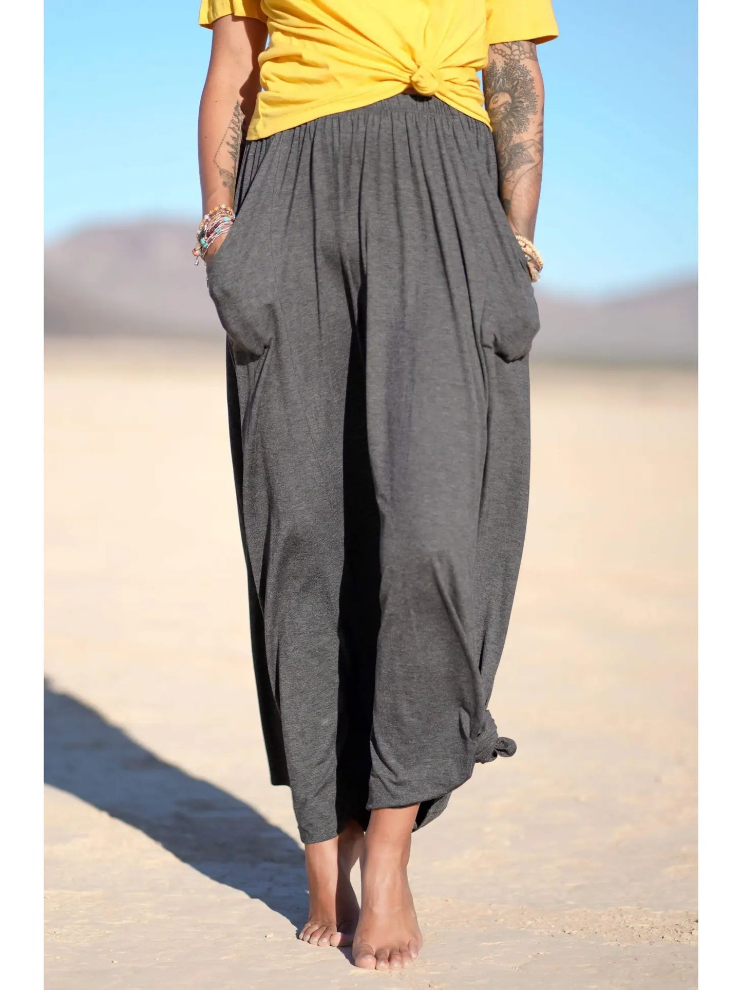 The Perfect Pocketed Maxi Skirt - Charcoal