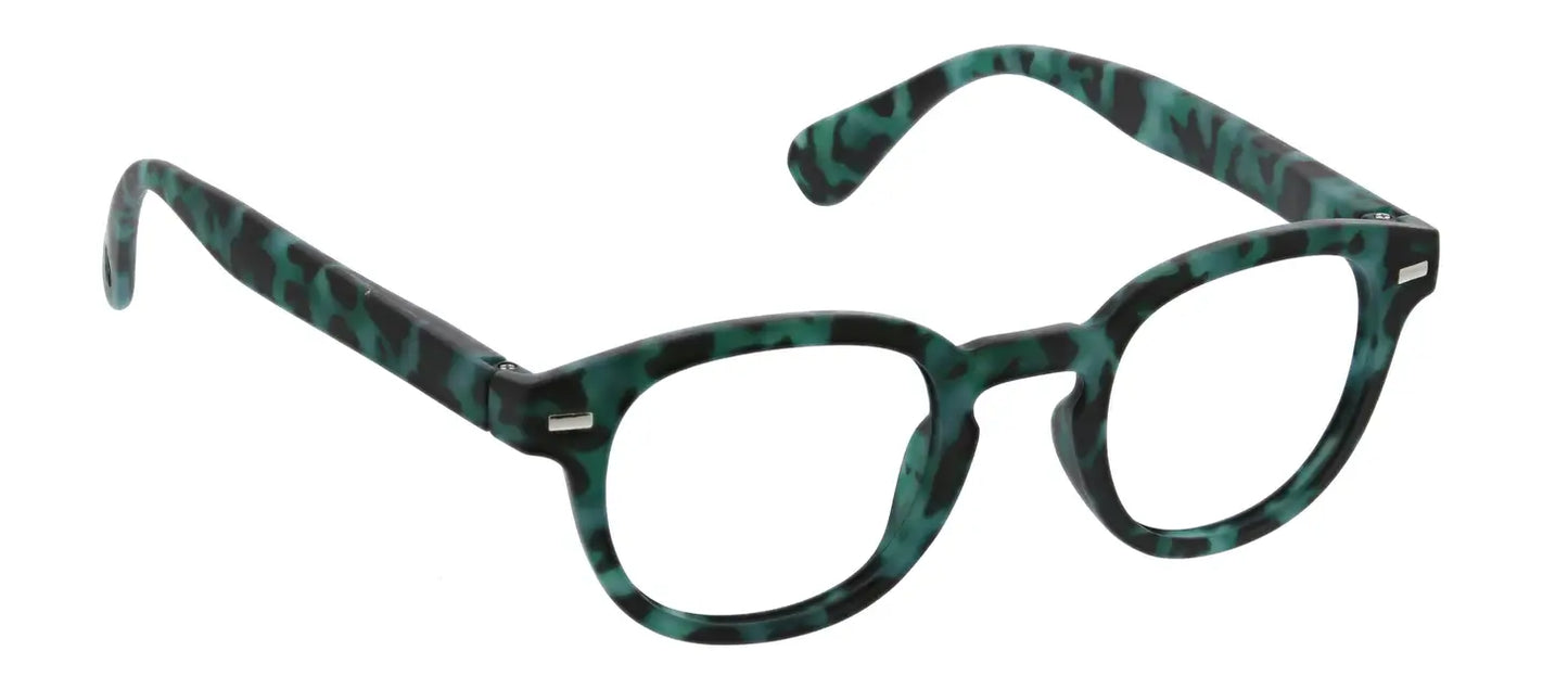 Peepers Headliner Blue Light Glasses - Green Tortoise