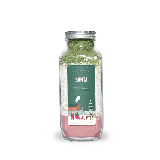 FinchBerry Santa Fizzy Salt Soak