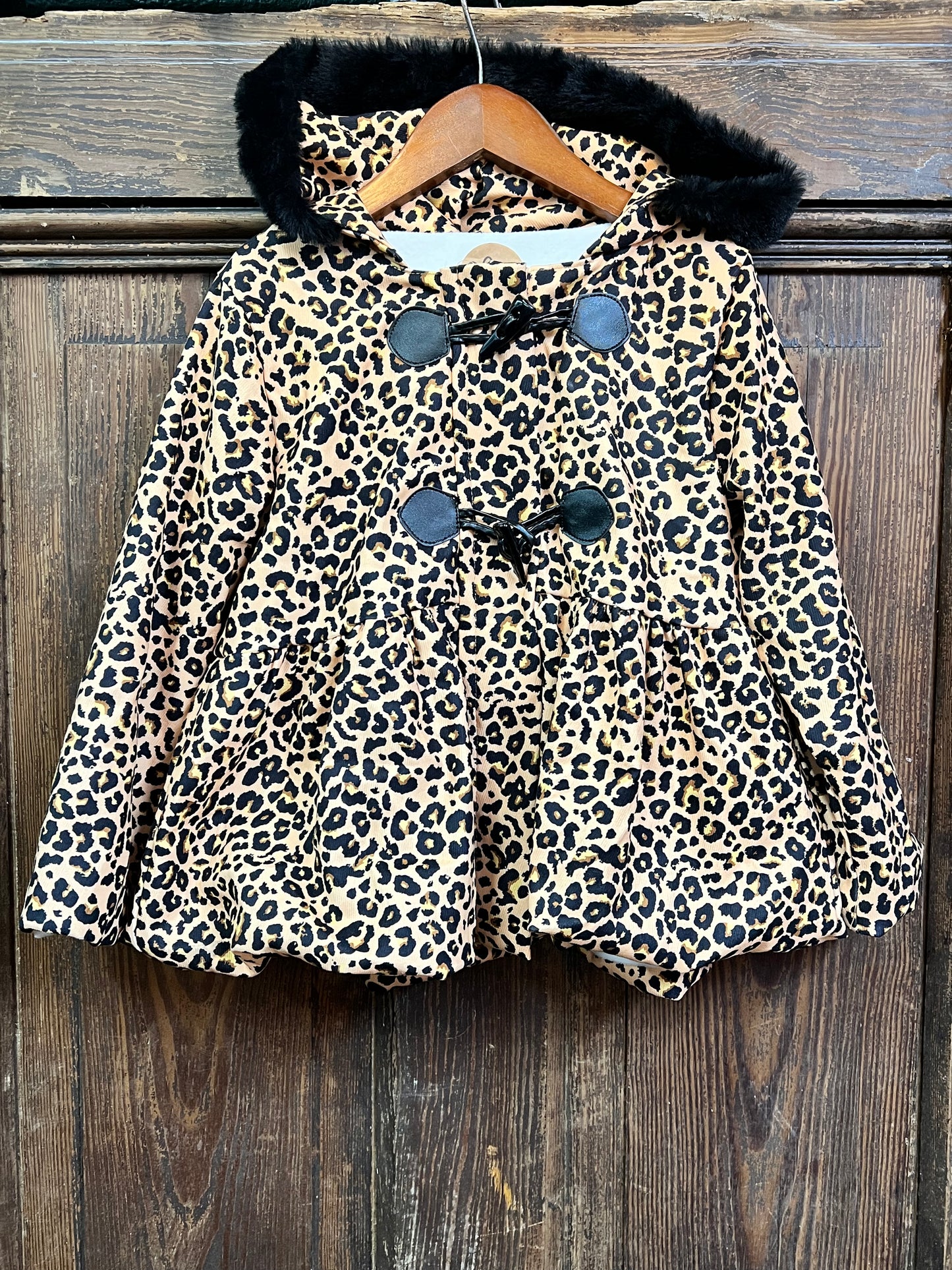 Kids Leopard Print Jacket