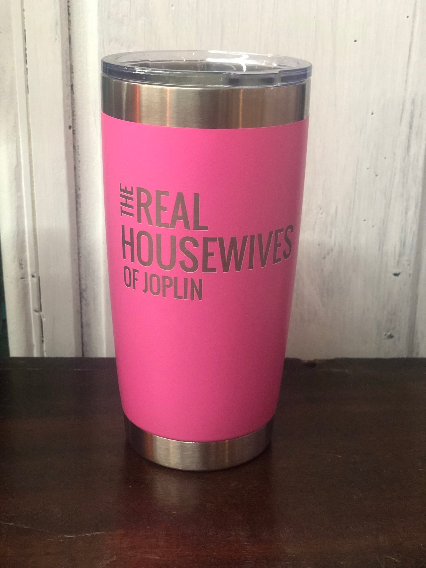 The Real Housewives of Joplin 20 oz. Tumbler - Pink