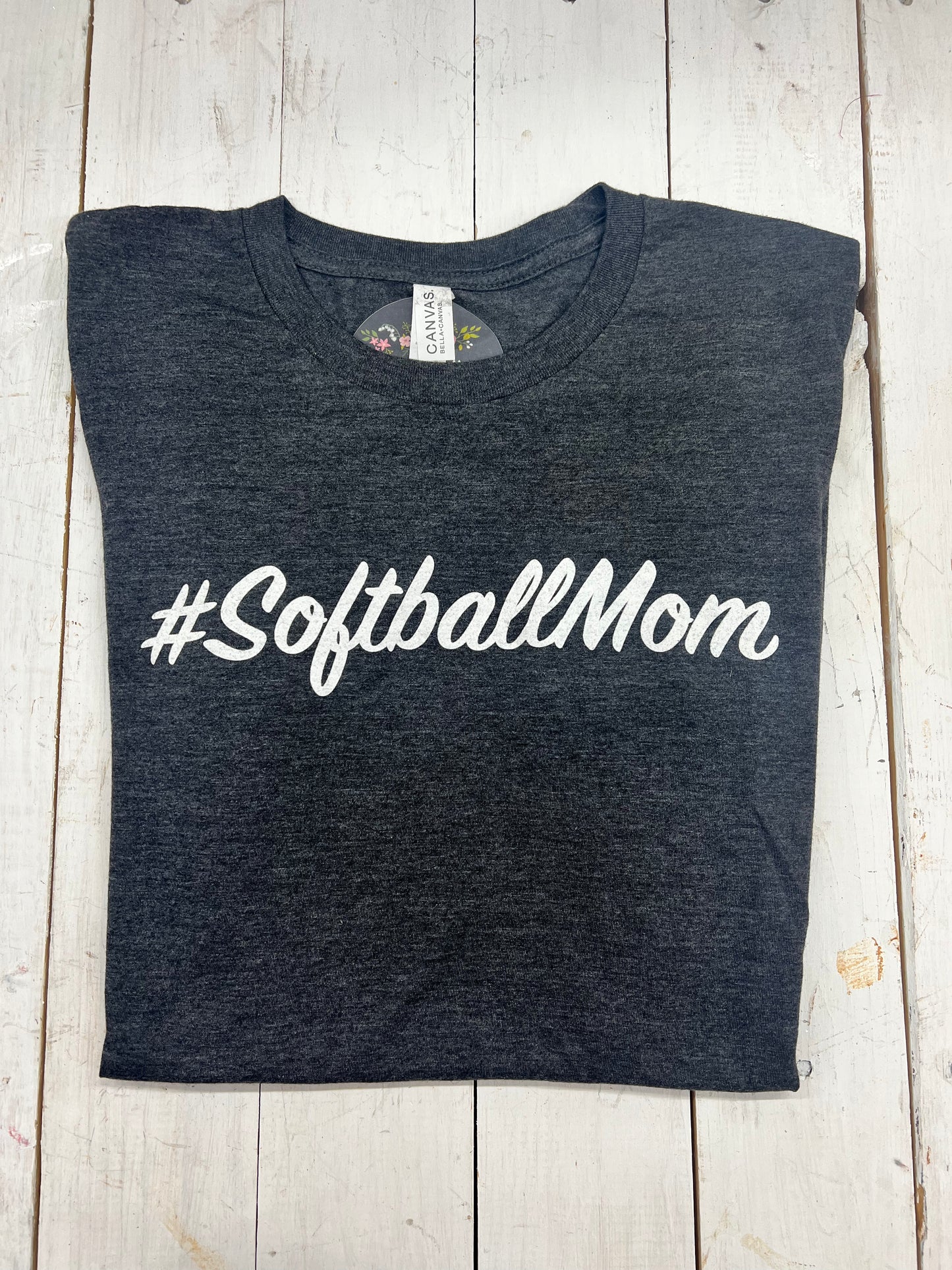 Softball Mom # Tee