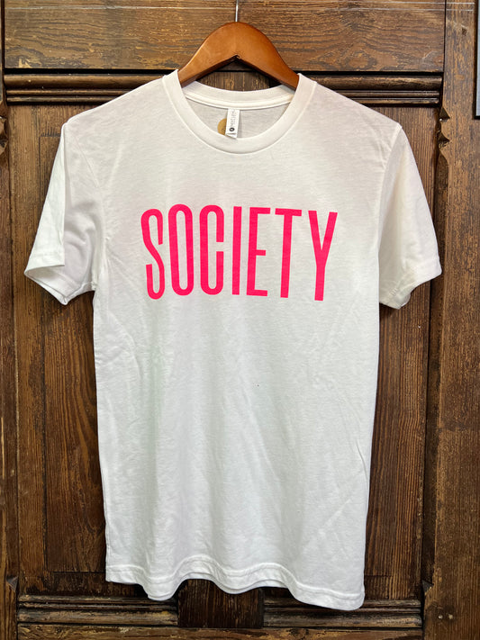 Society Graphic Tee - White